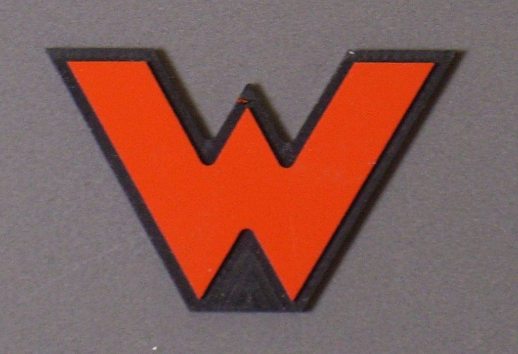 Rangierhaltsignal Ra 11a, orange 40 x 26 mm, 2-Schicht-Kunststoff