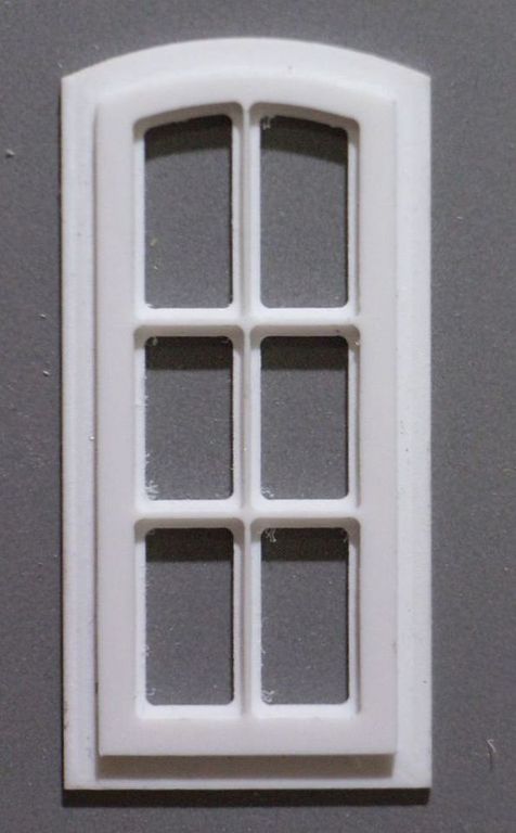 Stichbogenfenster Hottendorf C, 4er-Set 16 x 37 mm