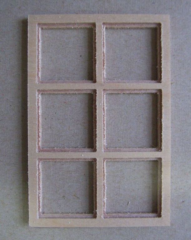Holzfenster Bloxxs C 75 x 50 mm