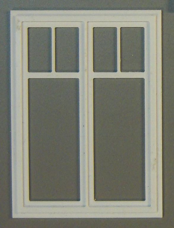 Fenster Scheeßel B, 1:32 35 x 49 mm