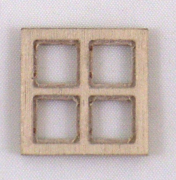 Holzfenster Bloxxs K 1:32 20 x 20 mm