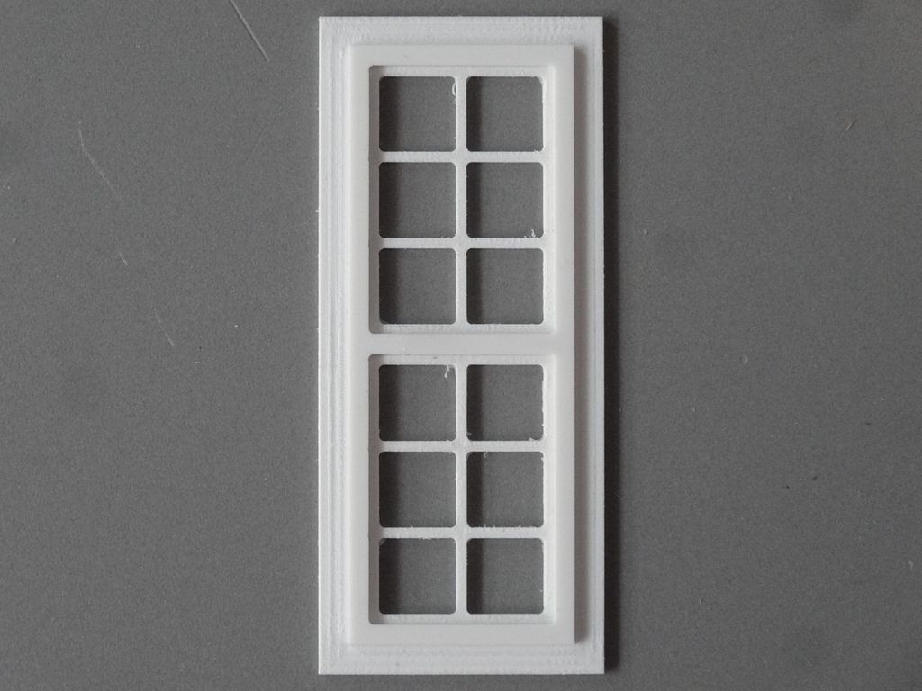 Fenster Kaisertor B, 1:32, 4er-Set 22,5 x 60 mm