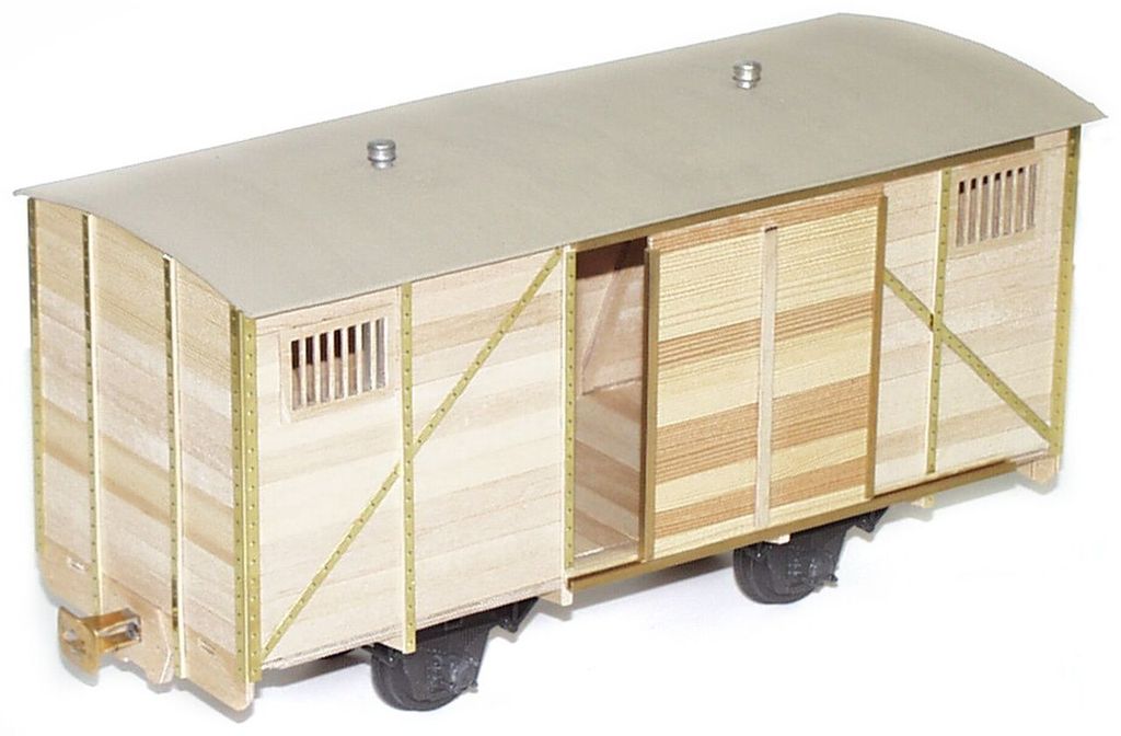Güterwagen GM+, kompletter Bausatz 310 x 105 x 148 mm