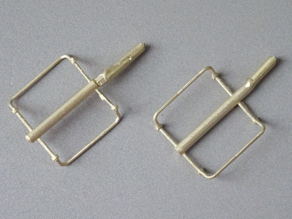 Haltegriffe für Steinkübelwagen etc., 4 Stück 23 x 8 mm, 4 Stück