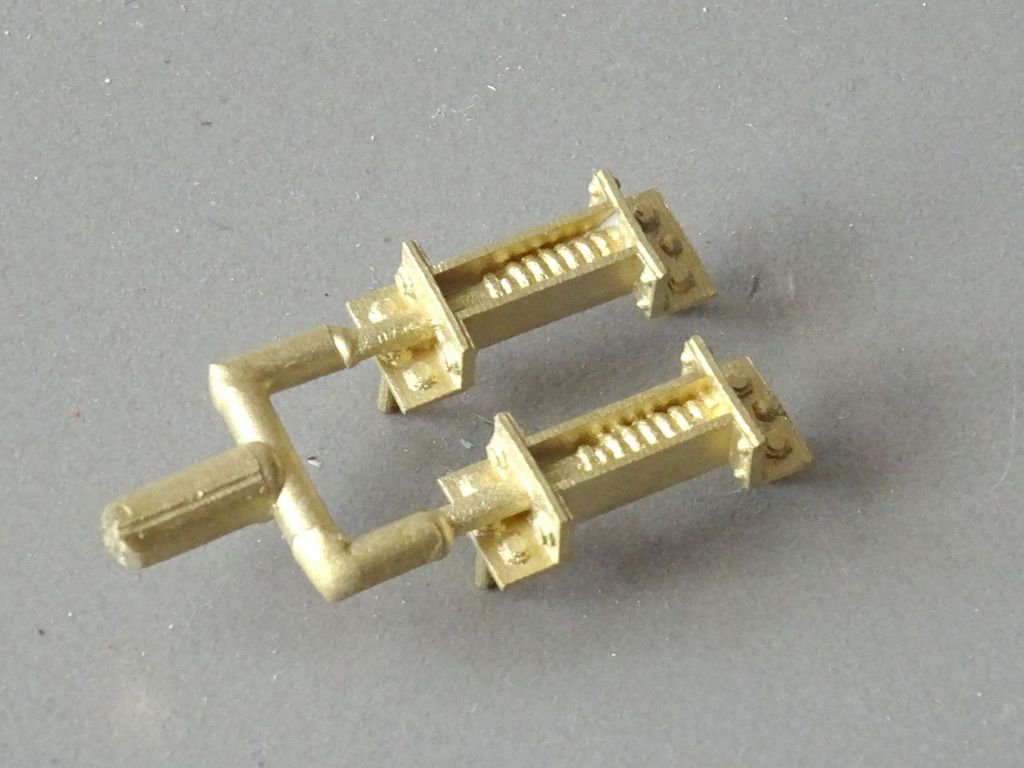 Türanschlag für Schiebetüren von gedeckten Güterwagen 17 x 7 x 4 mm, 2 Stück