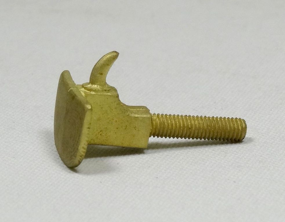 Lorenpuffer 1:22,5 einzeln Pufferplatte 19 x 13 mm