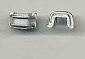 Rungentasche, 2 Haltebügel 10 Stück, 12x7x7mm