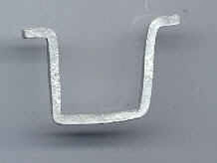 Stufenbügel abgewinkelt, für untere Aufhängung 4 Stück, 27x3x16mm