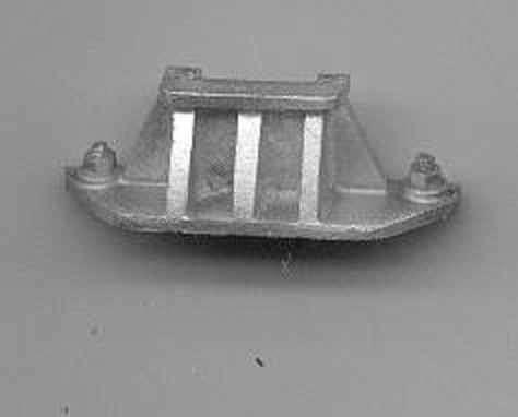 Kupplungstasche für Drehgestellmontage 4 Halbschalen, 31x9x10 mm