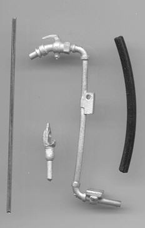 Uintah Schlauch-Set (Flachwagen) für 2 Flachwagen, Länge:8cm