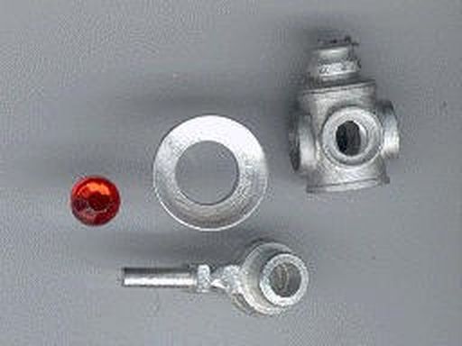 Caboose Laterne mit je 3 Linsen, rot/grün 1 Paar, 10x10x14mm