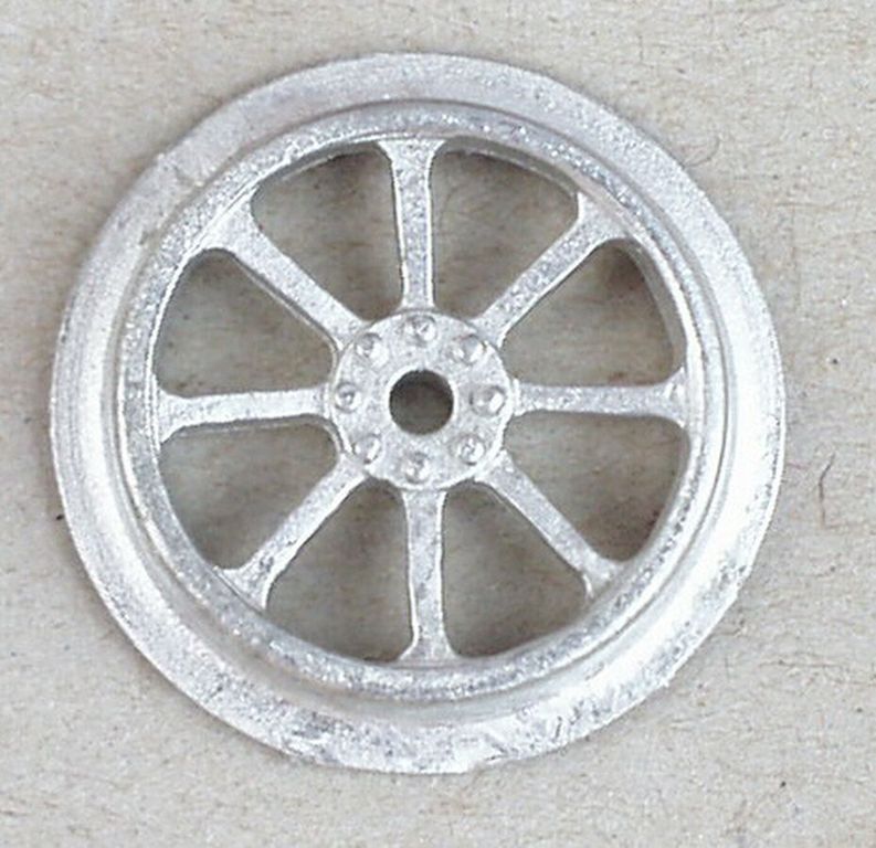 Stahl-Speichenrad, 21 4 Stück, d=27mm