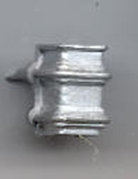 D&RGW Rungenhalterungen für Boxcar 10 Stück, 11x9x7mm