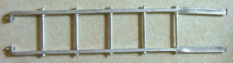 Dachleiter für Wagenende 2 Stück, 24x108x3mm
