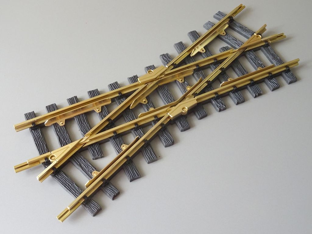 Kreuzung 22,5°, 2 x 360 mm, Fertigmodell