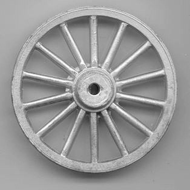 Wagenrad für Kanone 2 Stück, D = 45 mm
