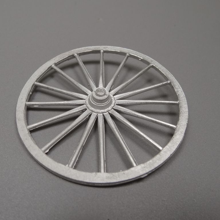 Speichenrad groß 52mm Durchmesser 52 mm, 1 Paar