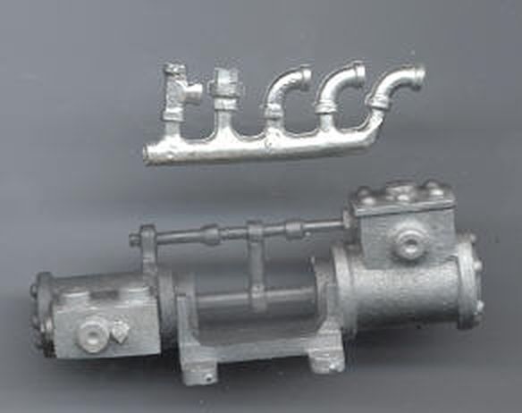 Wasser- und Öl-Dampfpumpe 1 Bausatz,43x17x14mm