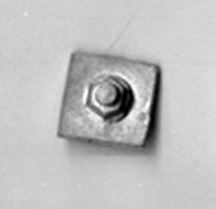 Zugbandaufnahme 4 1/2 quadratisch 16 Stück