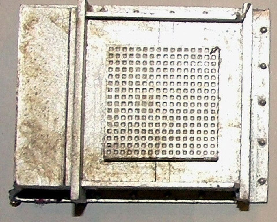 Klimaanlage mit Rechteckgitter 45x35x10mm