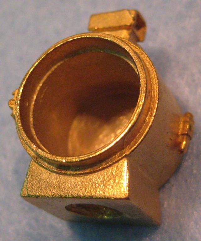 Frontlicht Arc für Petroleum  D= 16 mm, Höhe 24 mm, Tiefe 13 mm