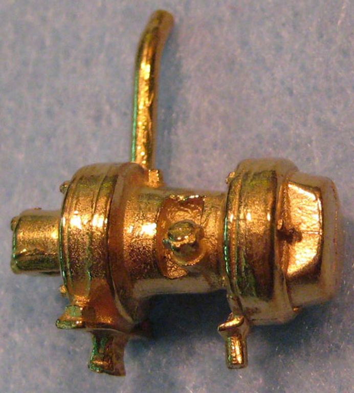 Dampf-Lichtgenerator Typ Nathan L = 23 mm, H = 26 mm, D = 11,5 mm