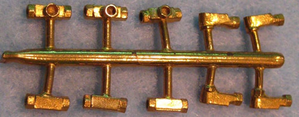 Elektroverteiler Winkel, T-Stücke, Durchgänge,10 Teile, 7 x 2,5 x 2,5 mm