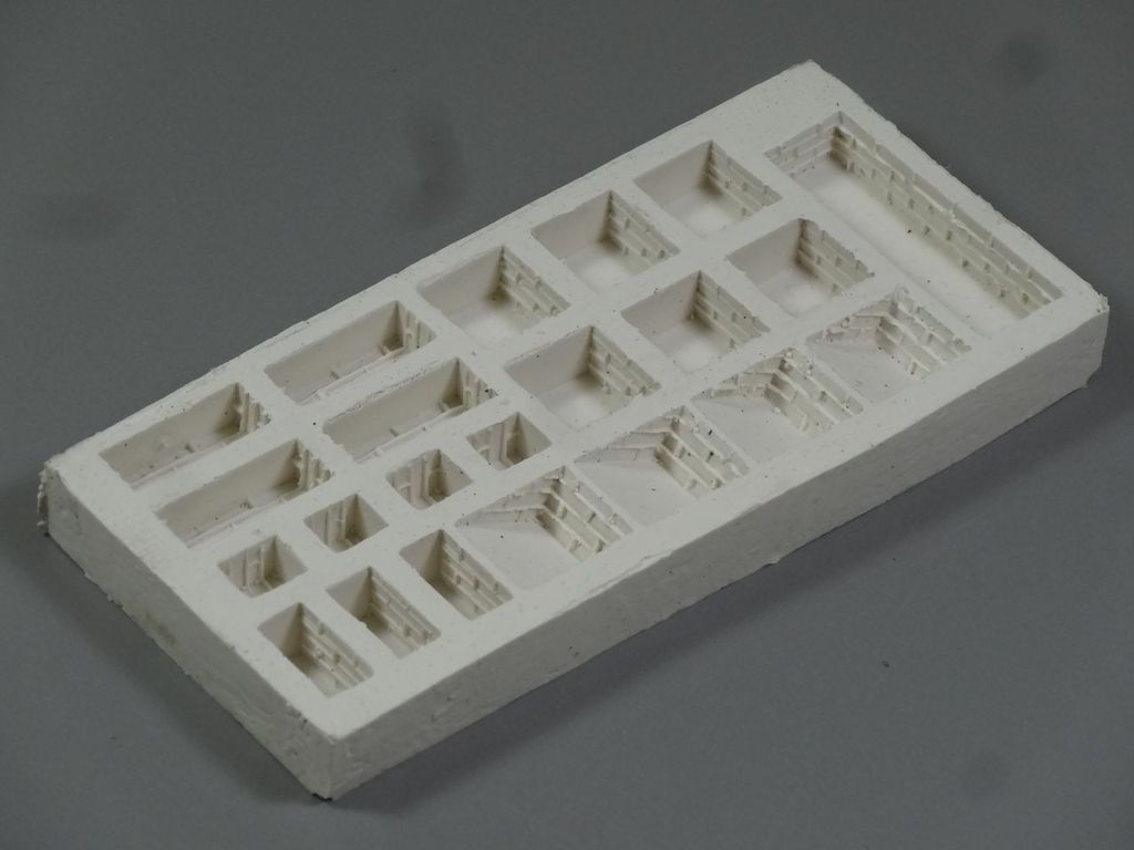 Mauerziegel-Form für Verbindungssteine GBM 1a