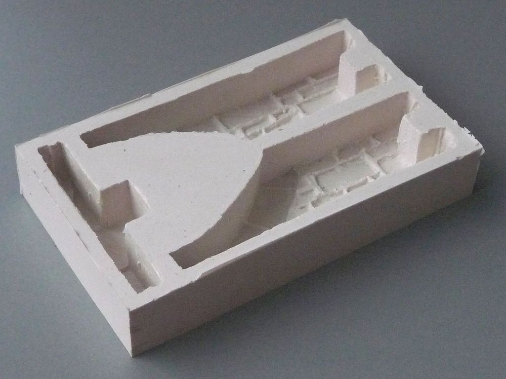 Quaderstein-Form für Tunneloberteile einspurig SM 10