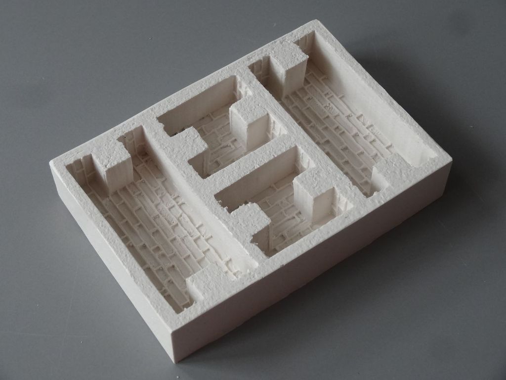 Mauerziegel-Form für Wände 1:20 RBM 2