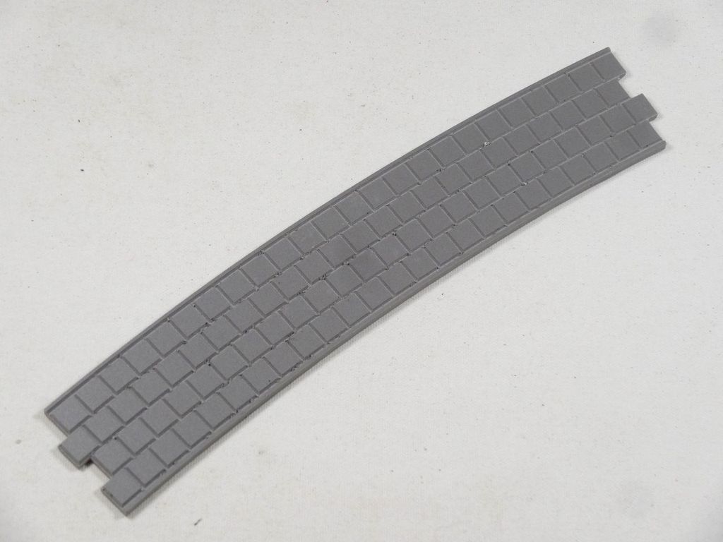 Gleis-Pflasterplatte R2 LGB, 15° 203 x 37 mm