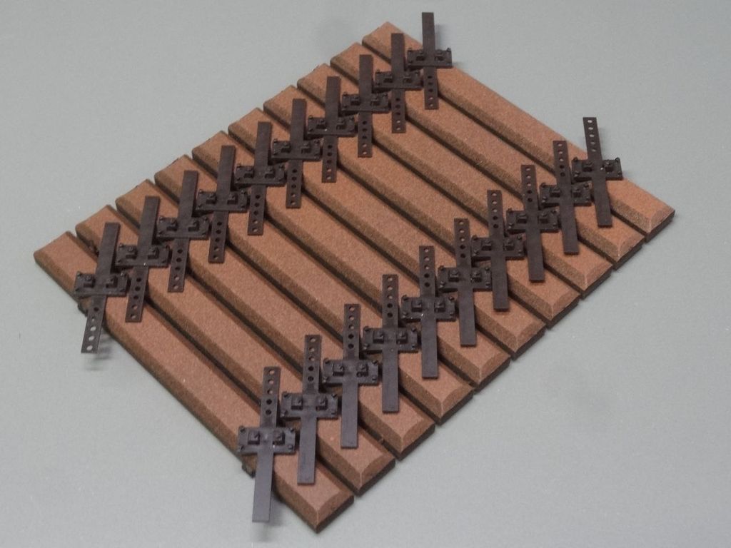 Stahlschwellen 64 mm, Code 250, 50 Stück 115 x 13 x 6 mm