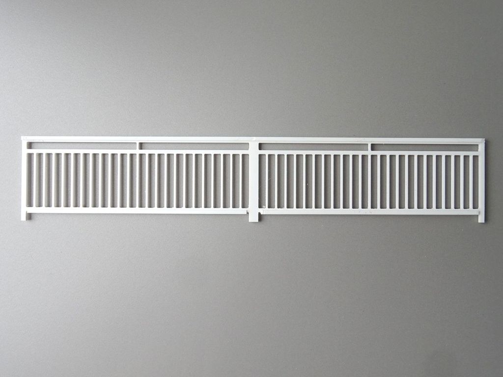 Brückengeländer modern ca. 250 mm x 45 mm