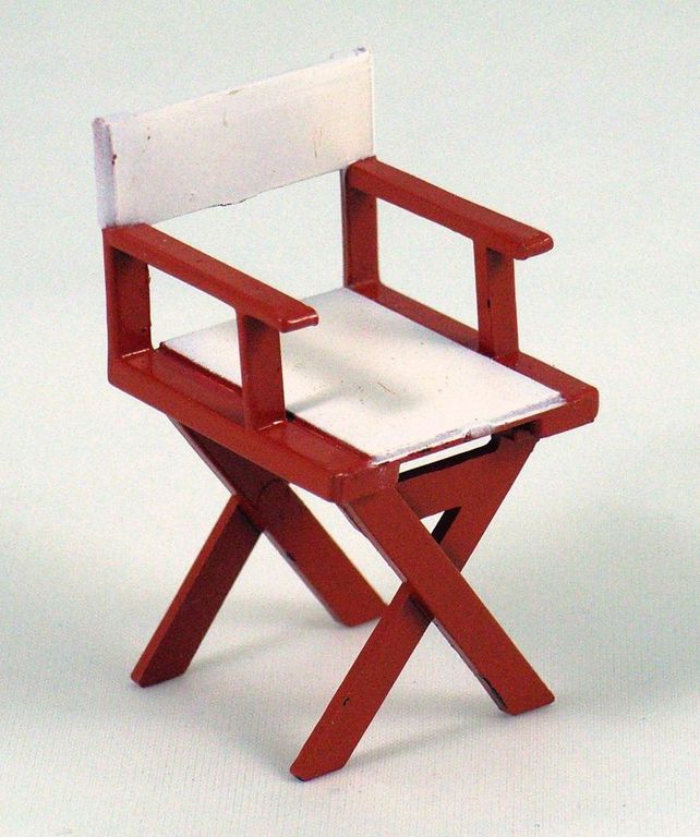 Klappstuhl Fertigmodell 26 x 24 x 42 mm