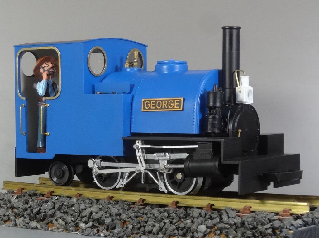 Satteltanklok George, Umbausatz passend zur Porter-Lok Rusty von LGB