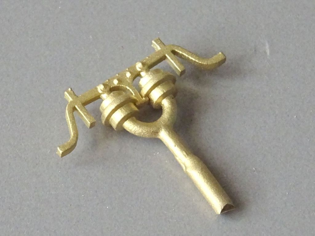 Sicherheitsventil für Dampflokomotiven 26 x 5 x 15 mm