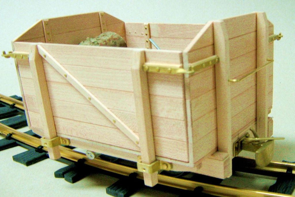 Kastenlore lang 1:13,3 kompletter Bausatz Rahmengröße 200 x 80 mm, LüP 225 mm