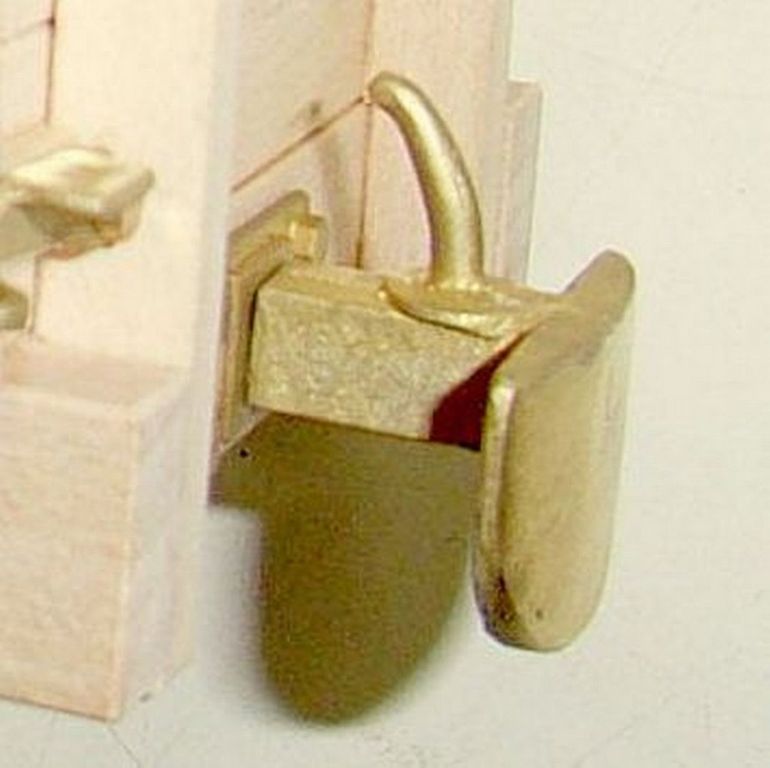 Lorenpuffer 1:13,3 einzeln Pufferplatte 28 x 18 mm