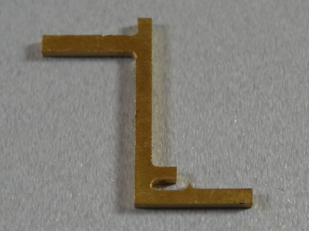 Rangiertritthalter 1:32, für 1 mm Stufenbrett