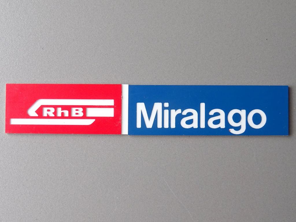 Miralago, großes Format 140 x 25 mm, 2-Schicht-Kunststoff