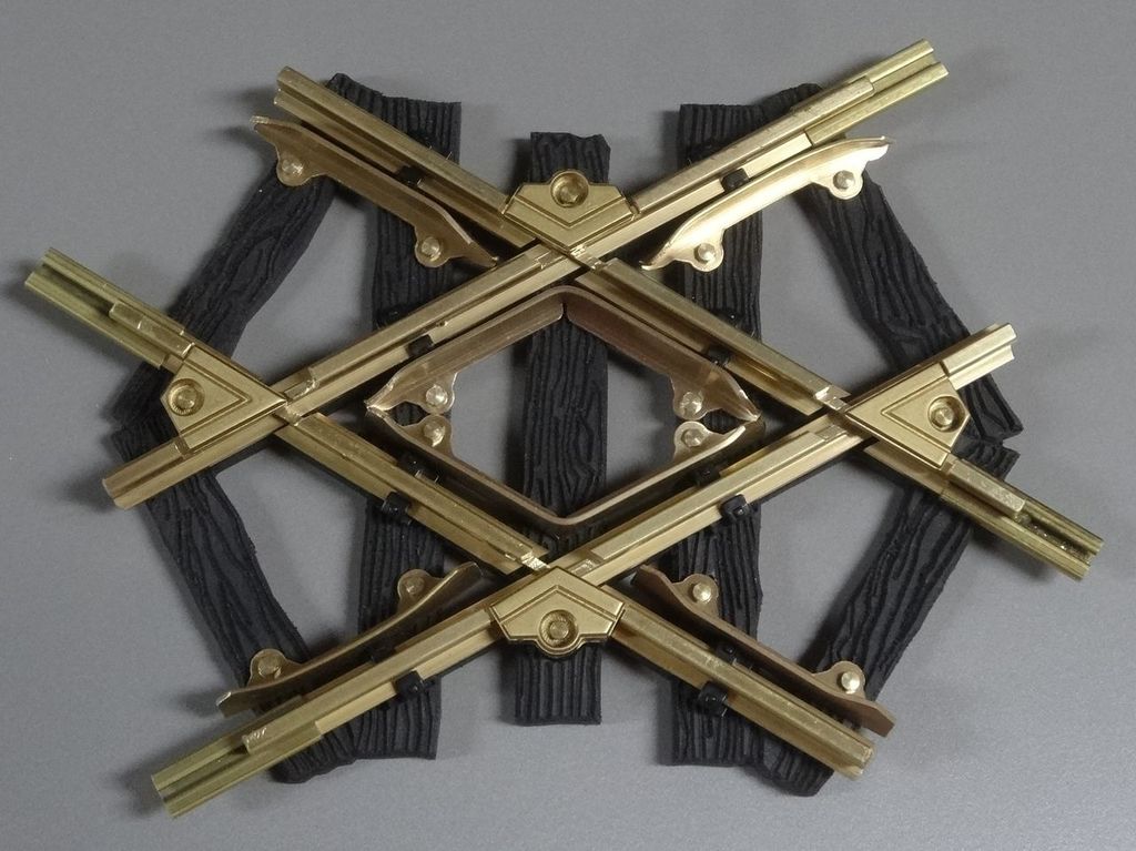 Kreuzung 60°, 2 x 144 mm, Fertigmodell
