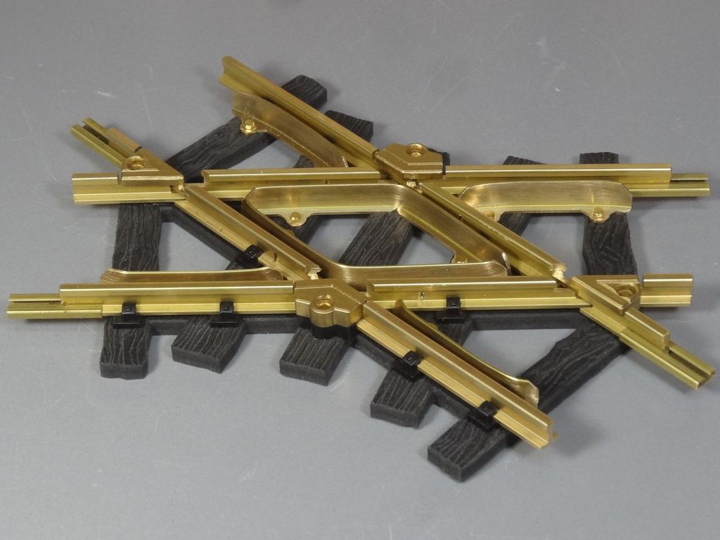 Kreuzung 45°, 2 x 179 mm, Fertigmodell