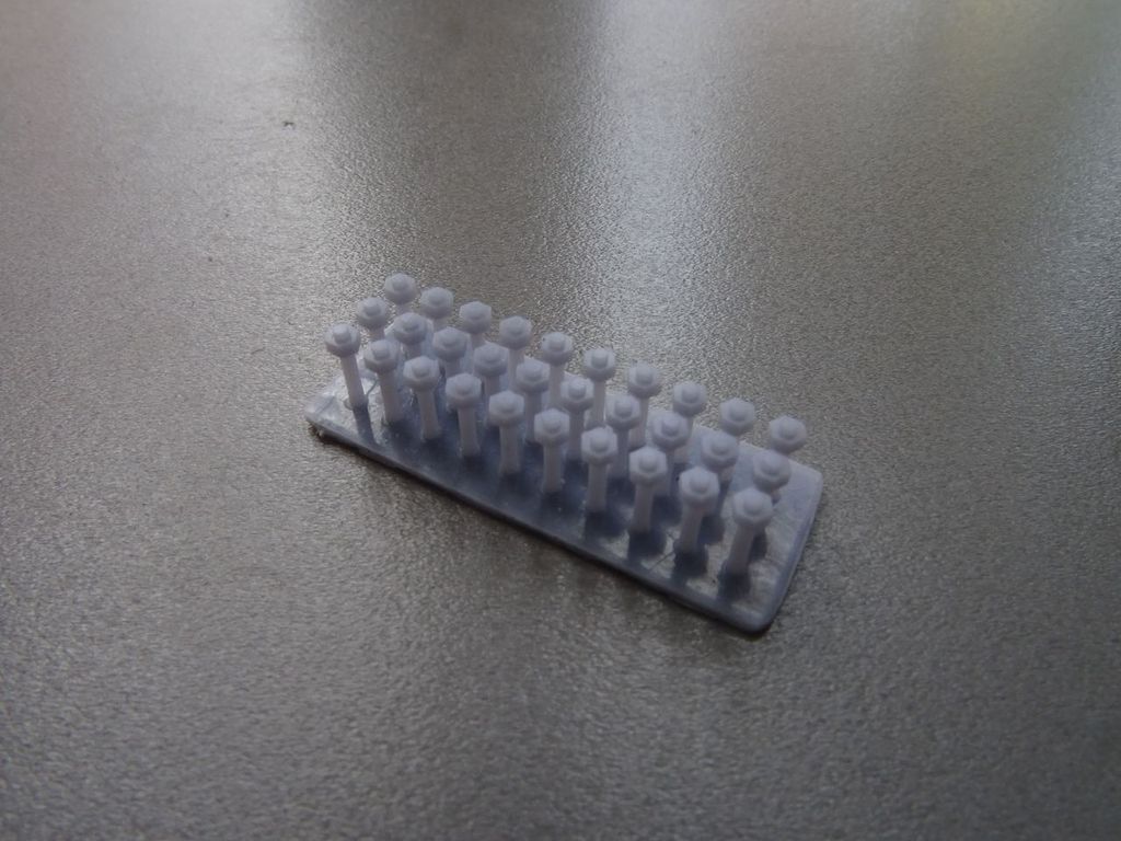 Schrauben Imitat SW 1,6mm 30 Stück, 3D-Druck