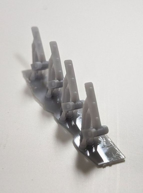 Scharnier 4x 10 x 4 x 3 mm, 3D-Druck