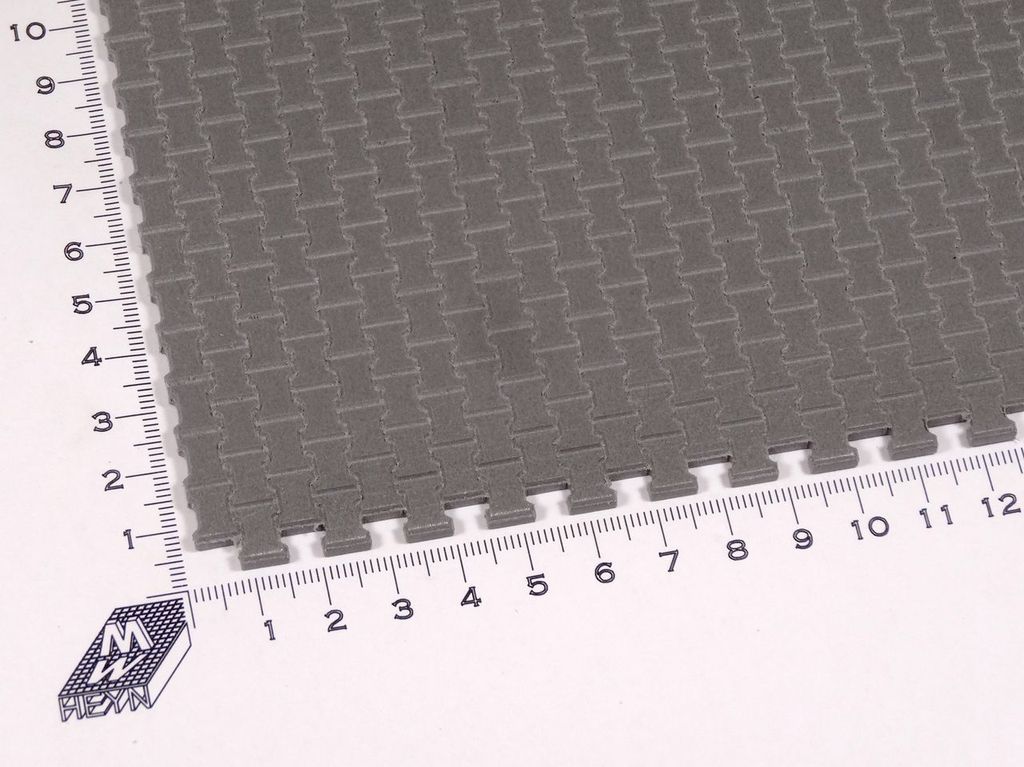 Bauplatte Verbundpflaster ca. 600 x 500 x 3 mm, PVC-Hartschaum