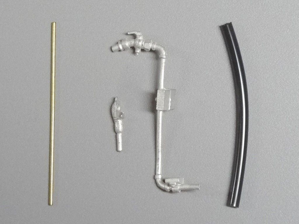 Uintah Schlauch-Set (Boxcar) für 2 Fahrzeuge, Länge:7cm