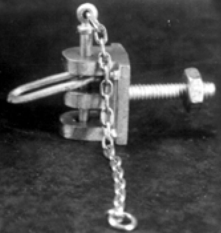 Schmale Lok-Kupplung, 2 Taschen mit Befestigungsbolzen 2 Stück, 13 x 11 x 10 mm