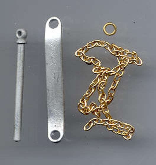 Kuppeleisen für verschiedene Kupplungshöhen Länge: 37mm