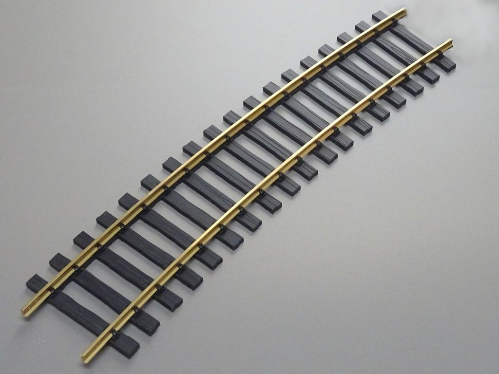 Regelspurgleis Bogen 15°, Radius 2000mm