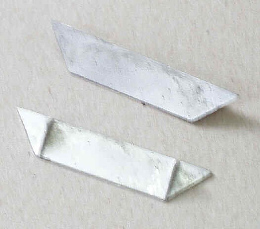 Sonnenschutzblende 50x10mm, Materialstärke 1mm